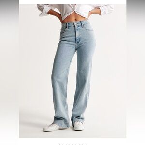 Abercrombie & Fitch The 90s Relaxed Jean High Rise Size 24/00 Regular Length